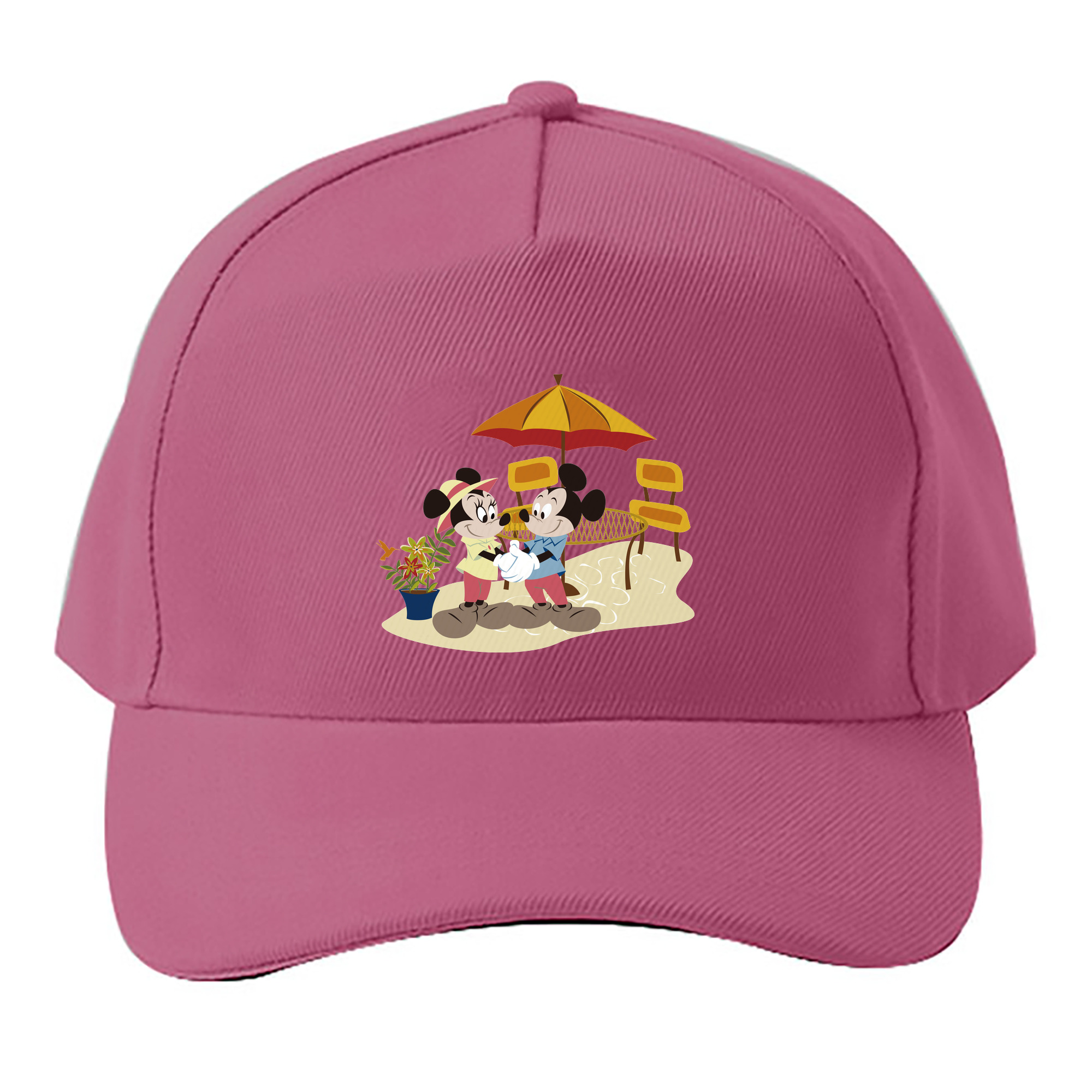 （画像用） ミッキーマウス Mickey Mouse ベースボールキャップ 綿100％ 男女兼用 帽子 スポーツ